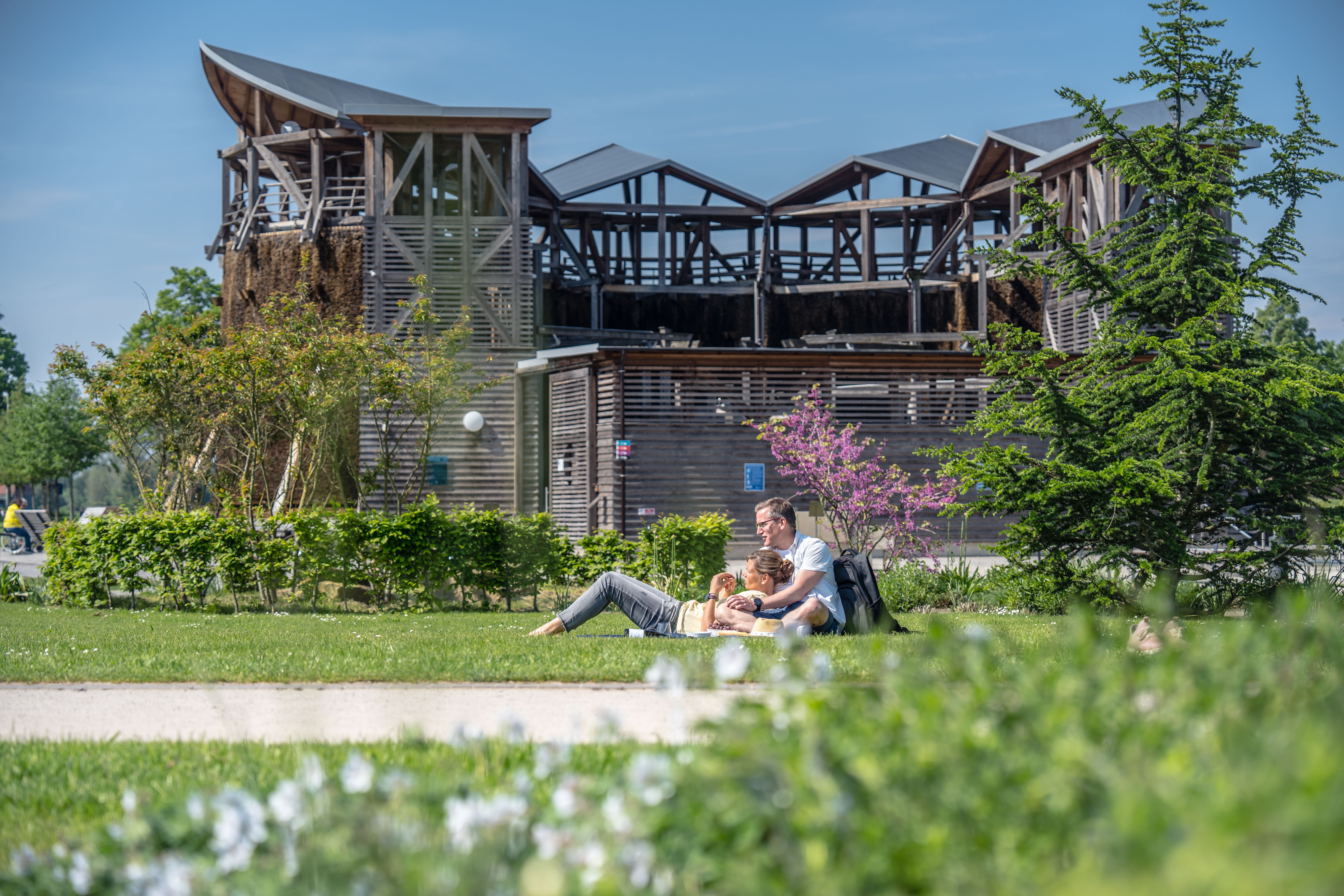 Gradierwerk im Solegarten