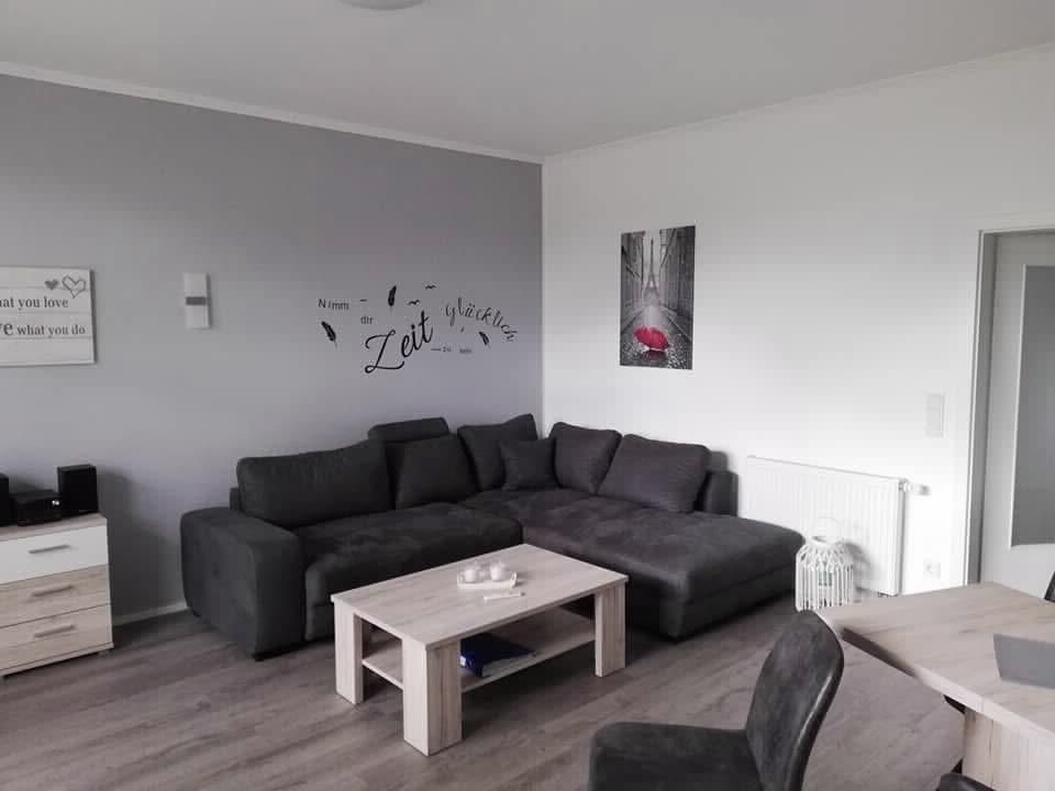Wohnraum in der Ferienwohnung Kastanienallee