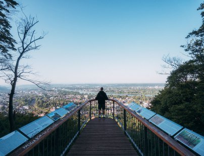 Blick über Bonn vom Skywalk Rabenlay, © Johannes Höhn