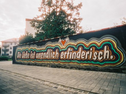 Graffiti-Kunst an Klostermauern, © Johannes Höhn
