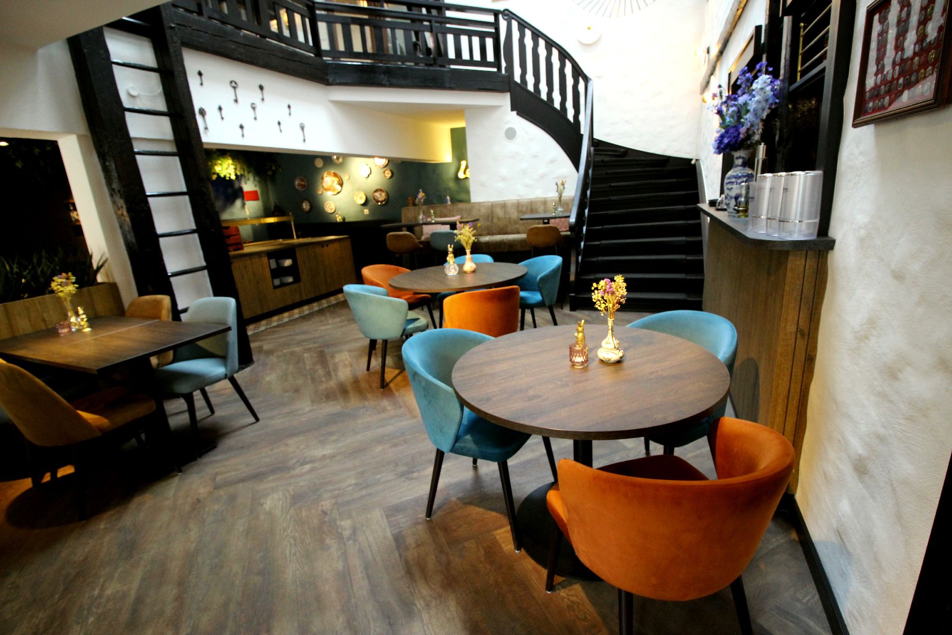 Hannah Förster, Tourismus NRW e.V., Innenansicht Restaurant Danielshof im Rhein-Erft Kreis