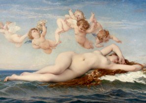 Alexandre Cabanel, Geburt der Venus, 1863, Öl auf Leinwand, Musée d`Orsay, Paris, © Foto: bpk, RMN - Grand Palais, Hervé Lewandowski