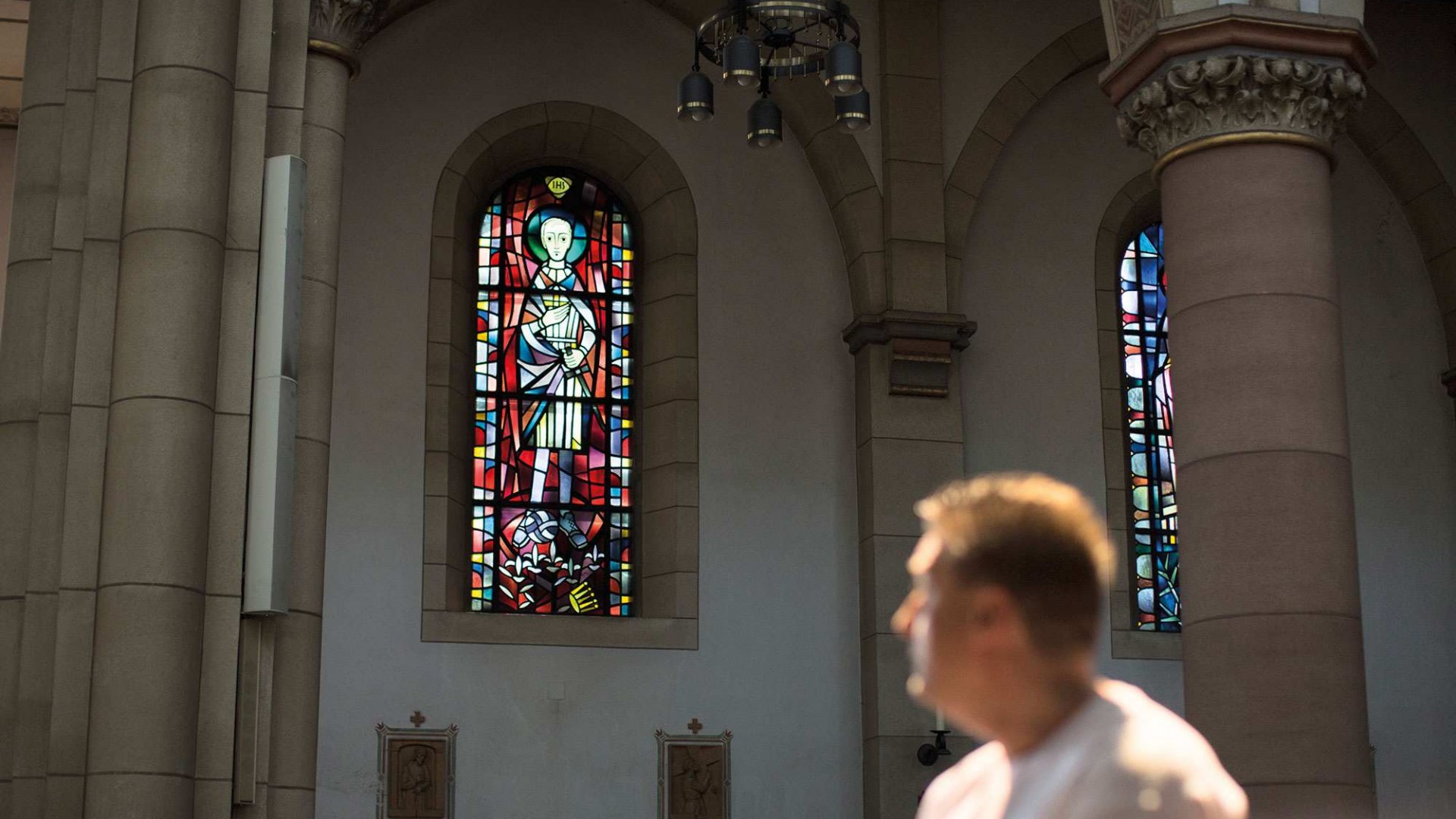 Kirchenfenster Heiliger Aloisius, © Ralph Sondermann, Tourismus NRW e.V.