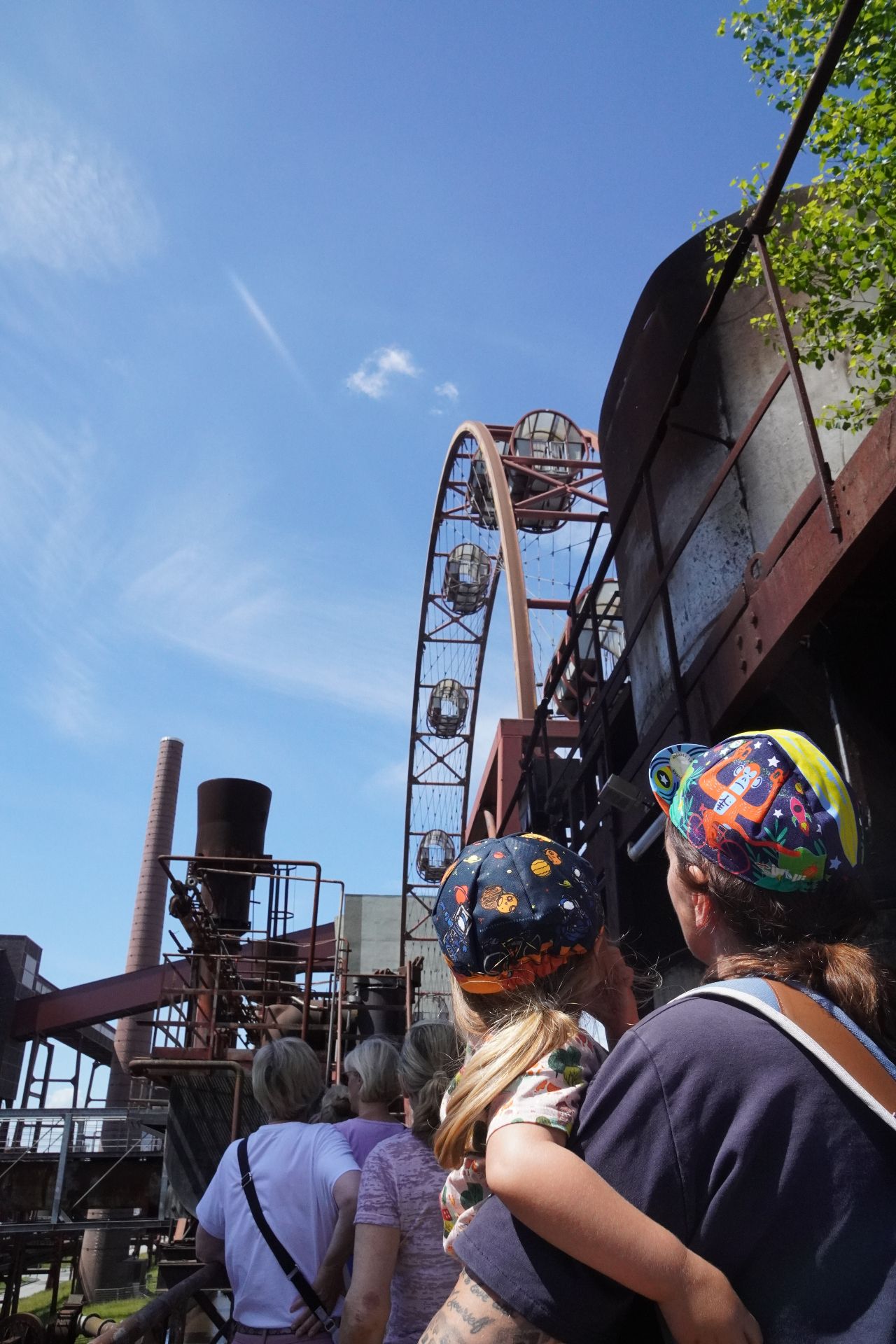 Blick auf das Welterbe Zollverein in Essen