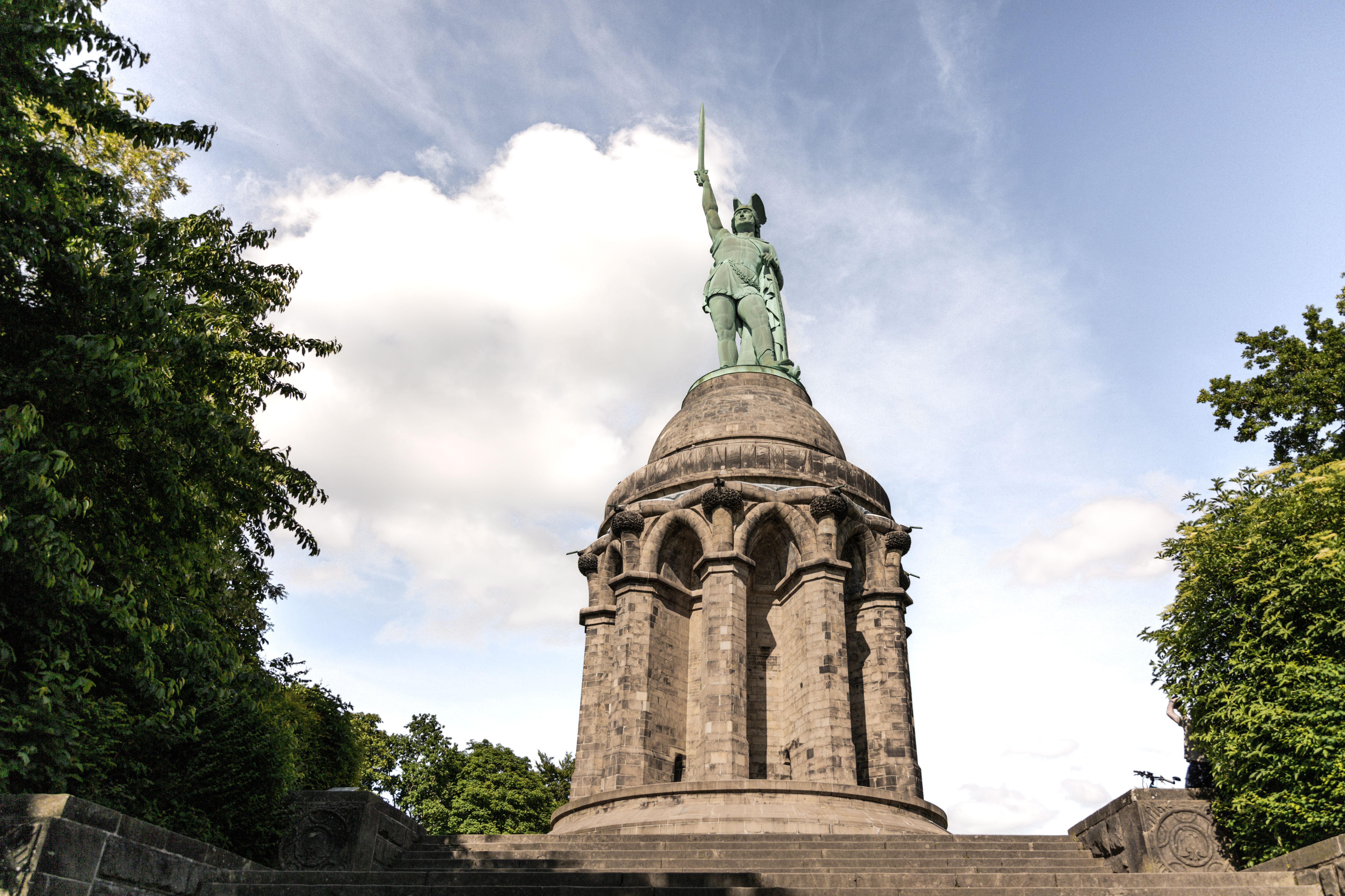 Ansicht auf das Hermannsdenkmal
