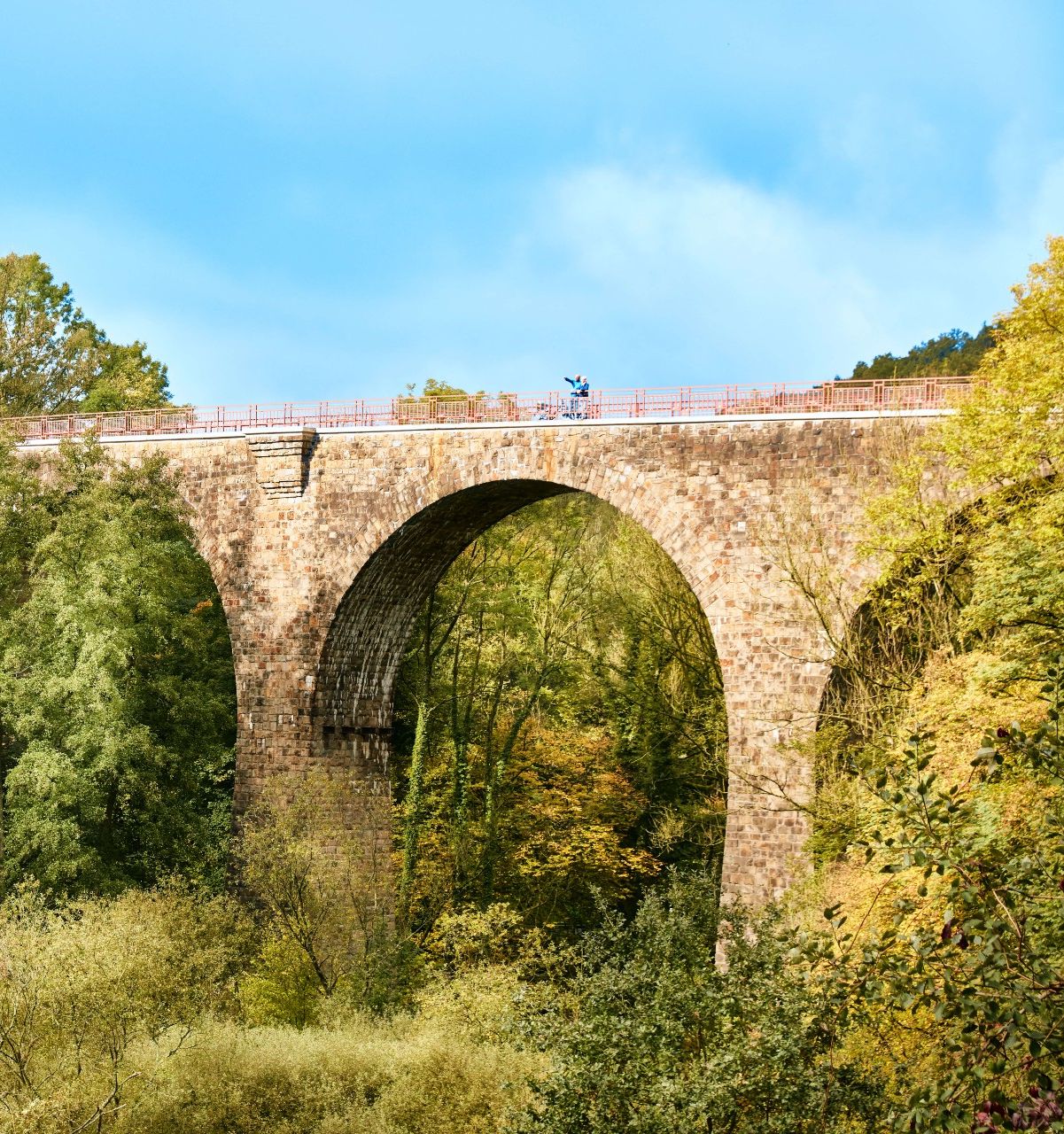 PanoramaRadweg Niederbergbahn, Viadukt Ruhrstraße Süd