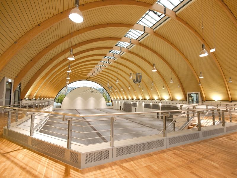 Ausstellungshalle Innenansicht