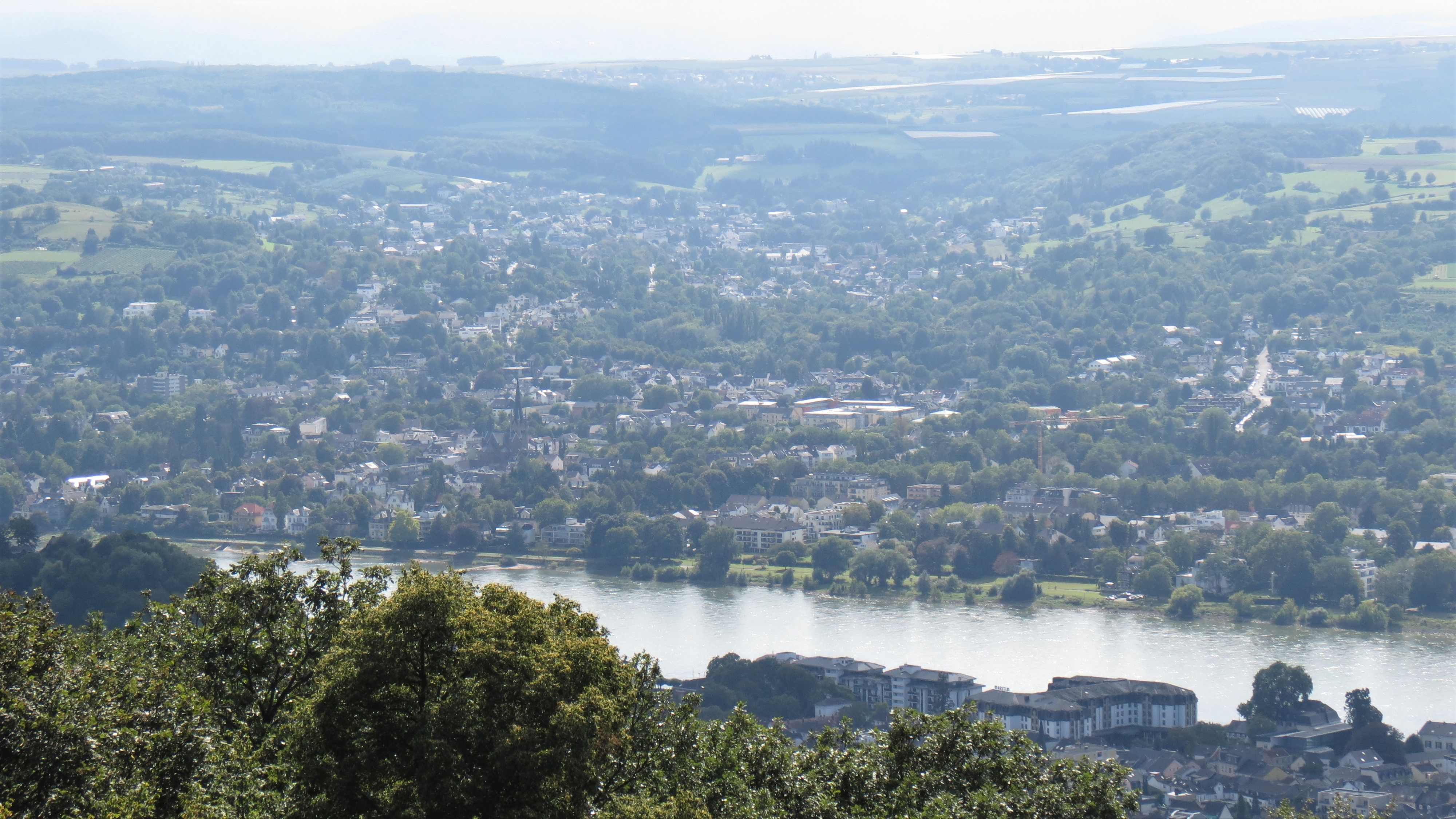 Blick auf Bonn aus dem Siebengebirge, Bonn & Rhein-Sieg-Kreis