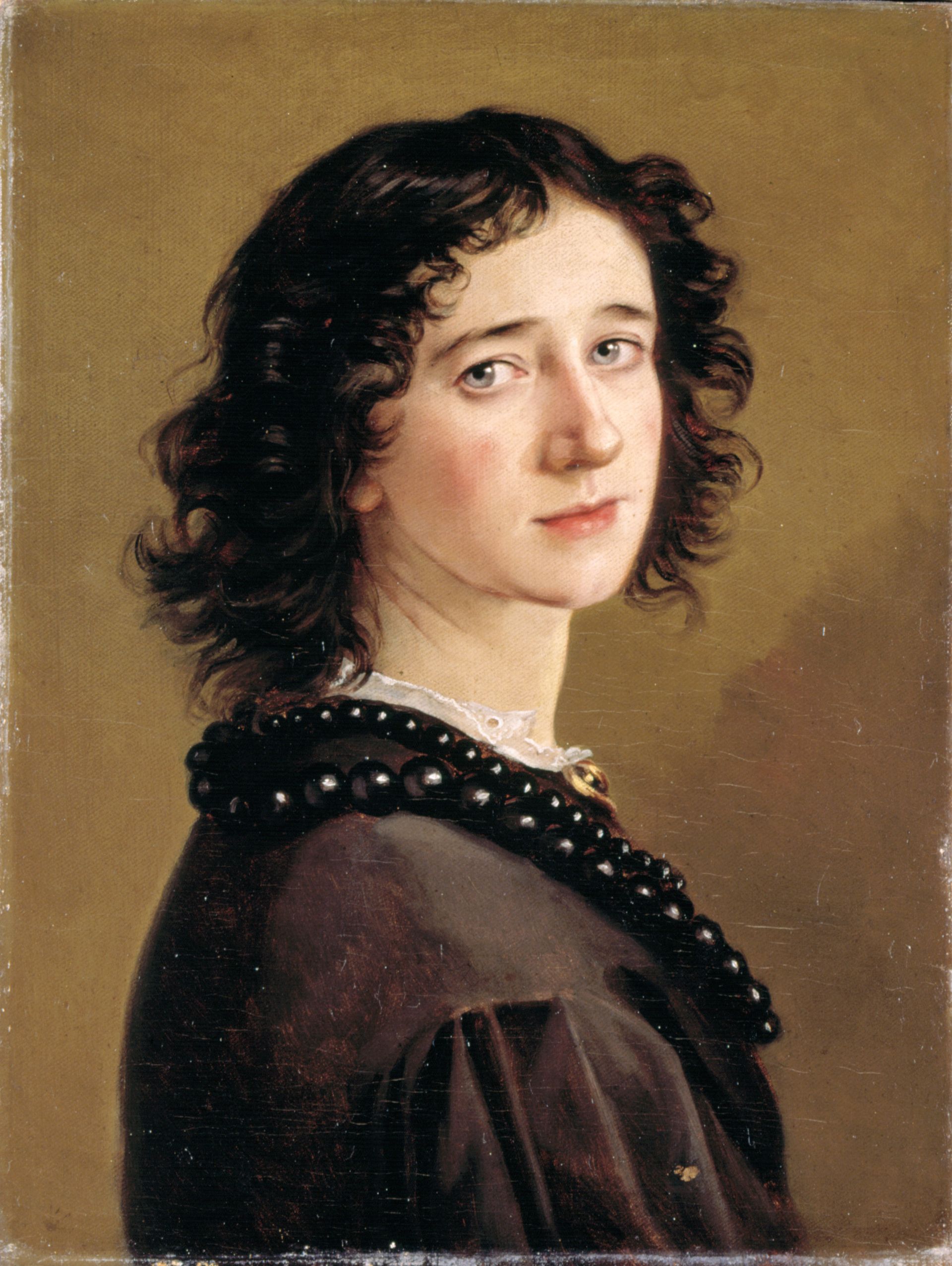 Mathilde Dietrichson, Selbstporträt, 1865, Öl auf Leinwand, 49,6x37,2 cm, Oslo Museum