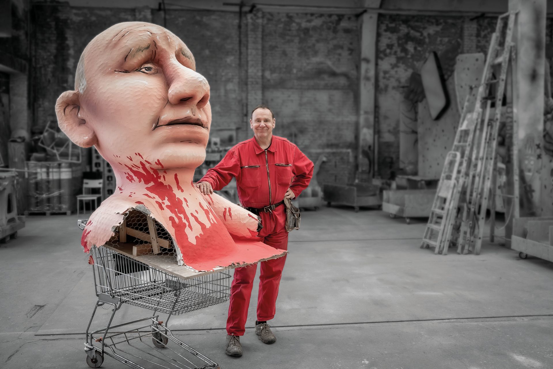 Trotz Anklage aus Russland - Einschüchtern lässt sich Jacques Tilly von Putin bis heute nicht
