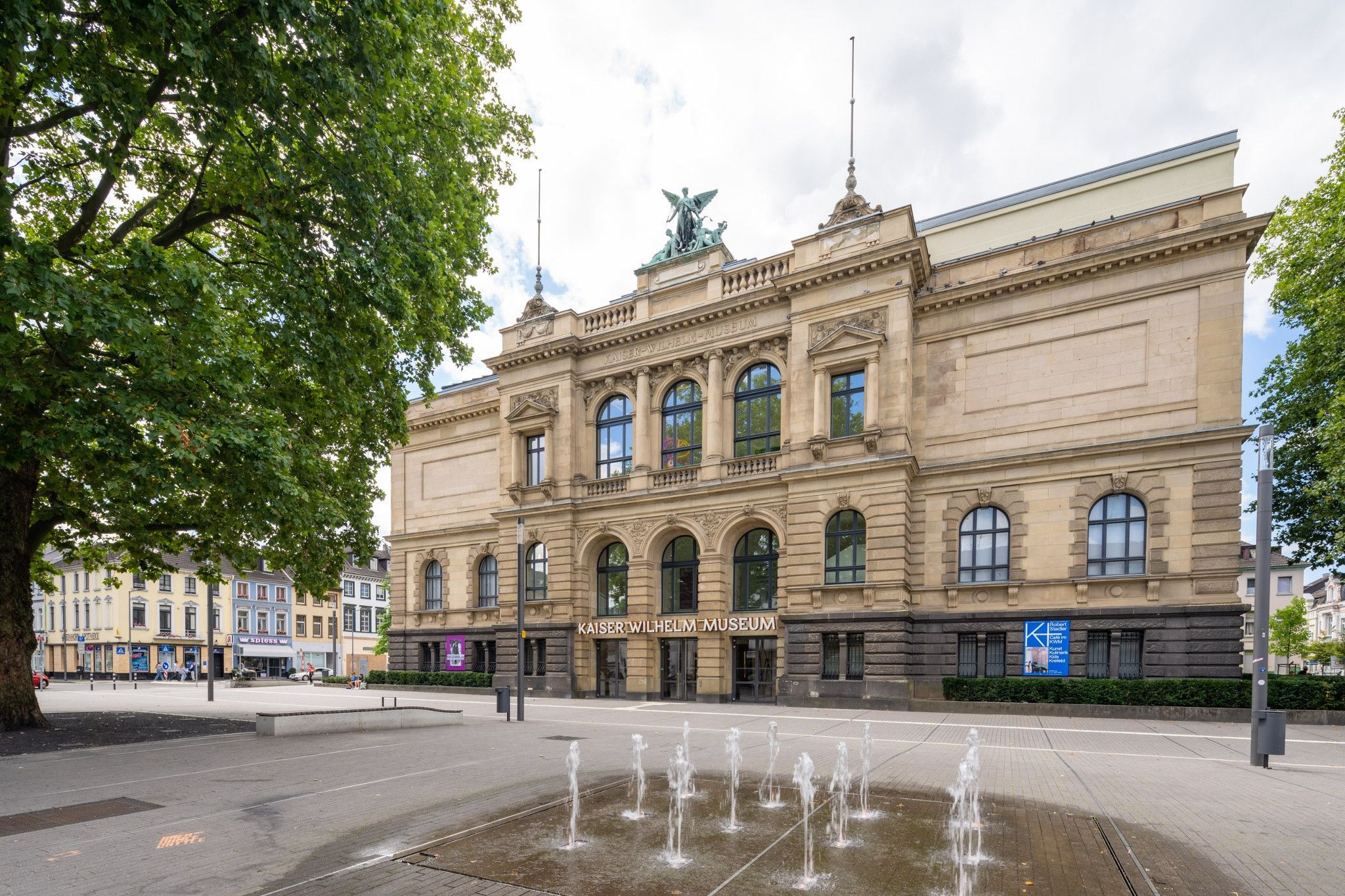 Das Kaiser Wilhelm Museum gehört neben Haus Lange und Haus Esters zu den Kunstmuseen Krefeld