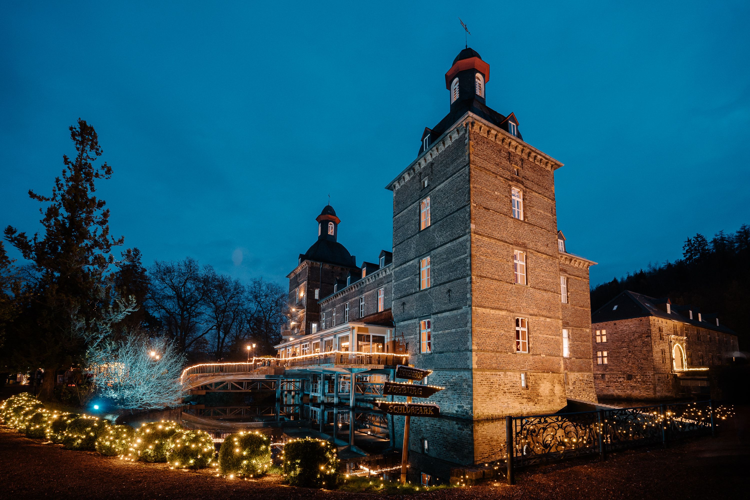 Nikolausmarkt Schloss Hugenpoet in Essen