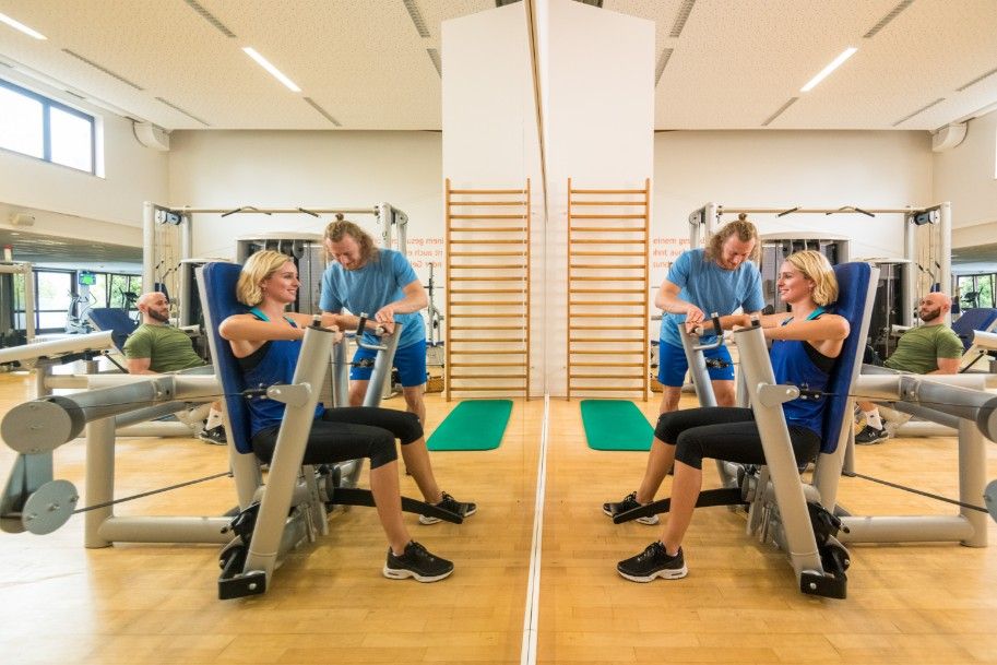 Fitnessraum Trans World Hotel Kranichhöhe