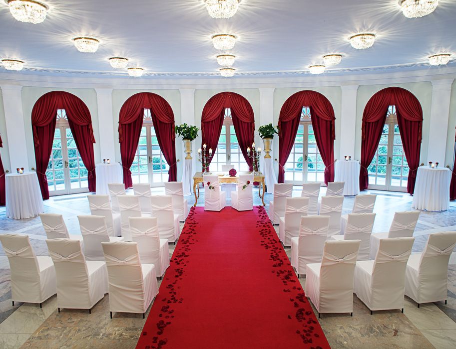 Ansicht auf den Gartensaal