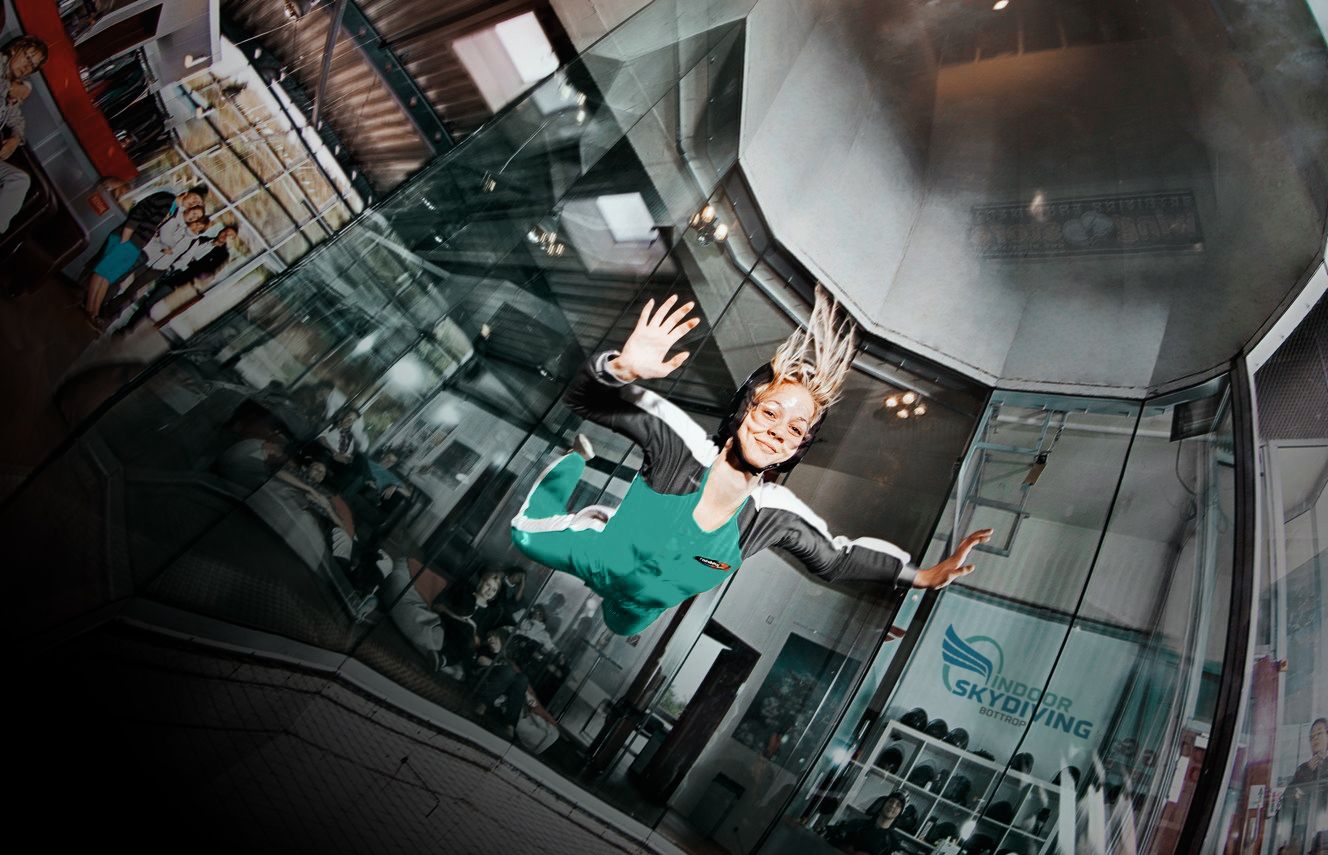 Indoor Skydiving, Bottrop, Windtunnel