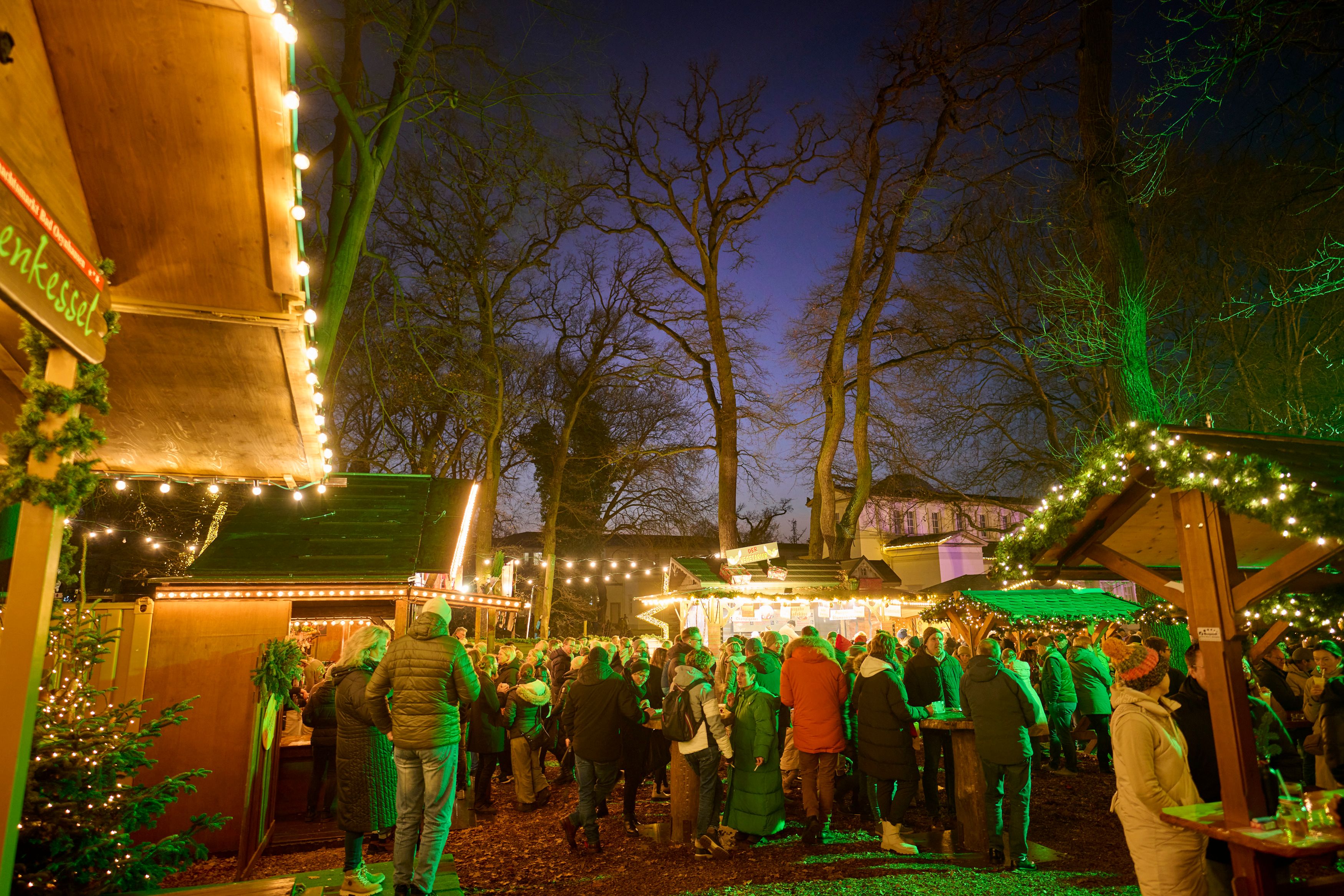 Weihnachtsmarkt & Lichter im Park Bad Oeynhausen