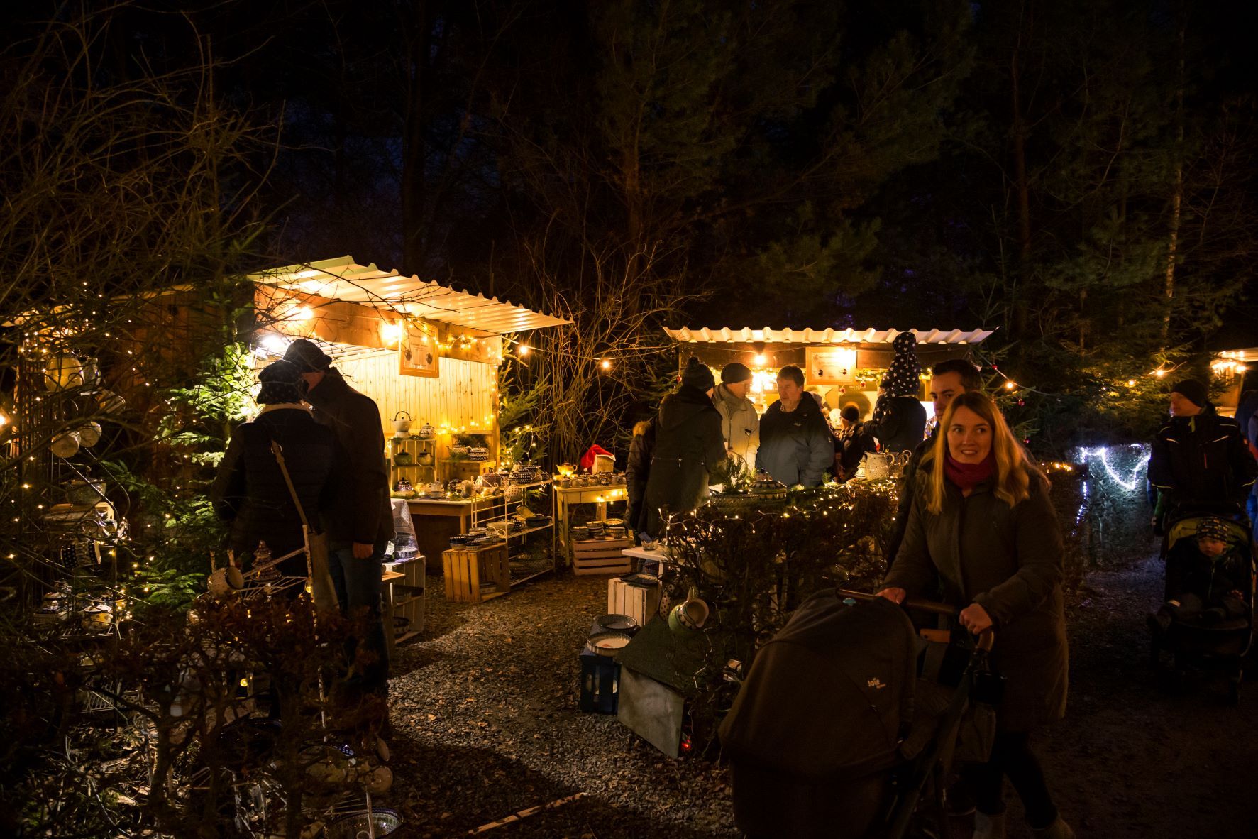 Weihnachst-Waldmarkt im Wildwald Vosswinkel