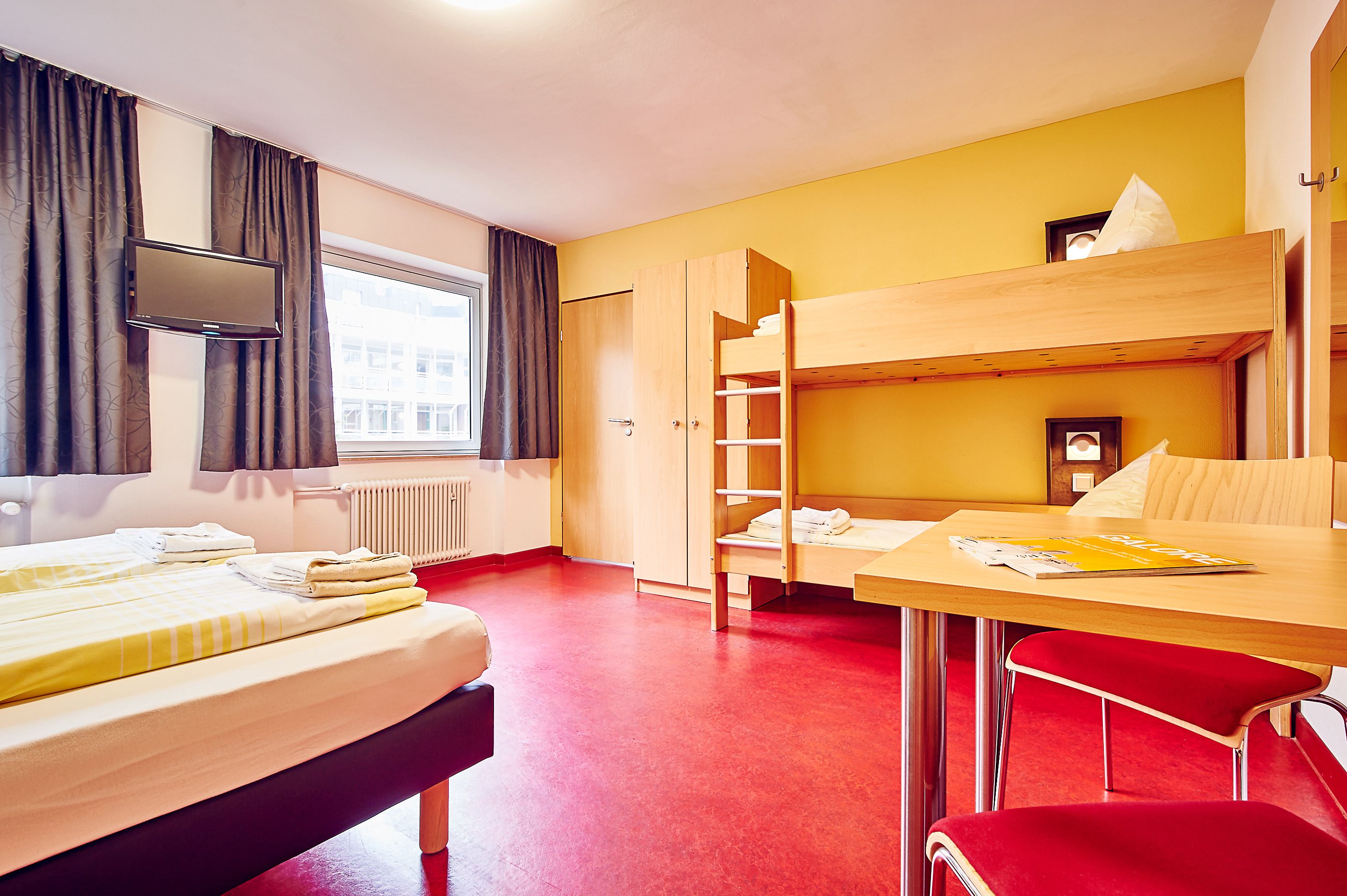 Freundliche und moderne Zimmer