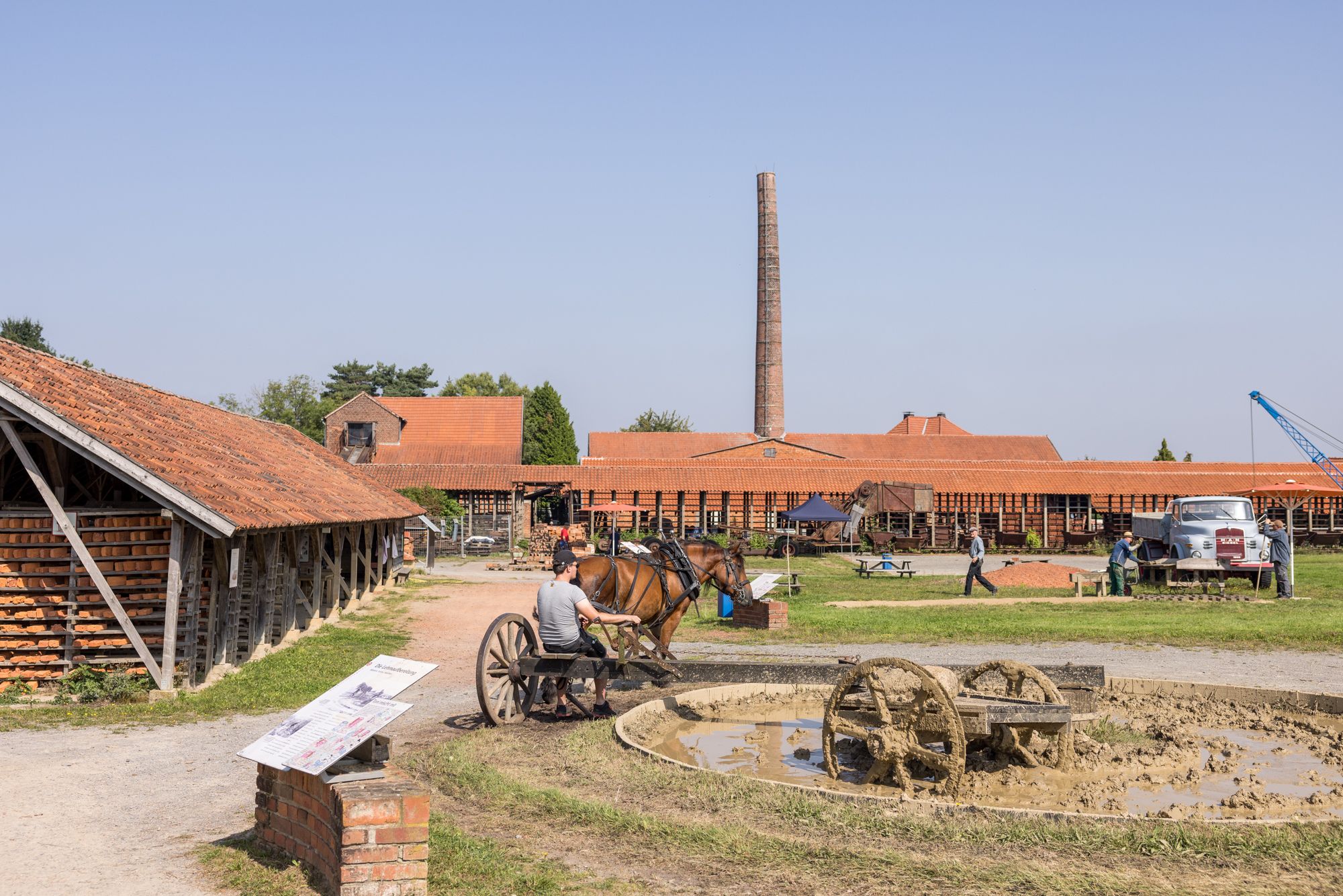 Außenansicht des LWL-Ziegeleimuseums Lage