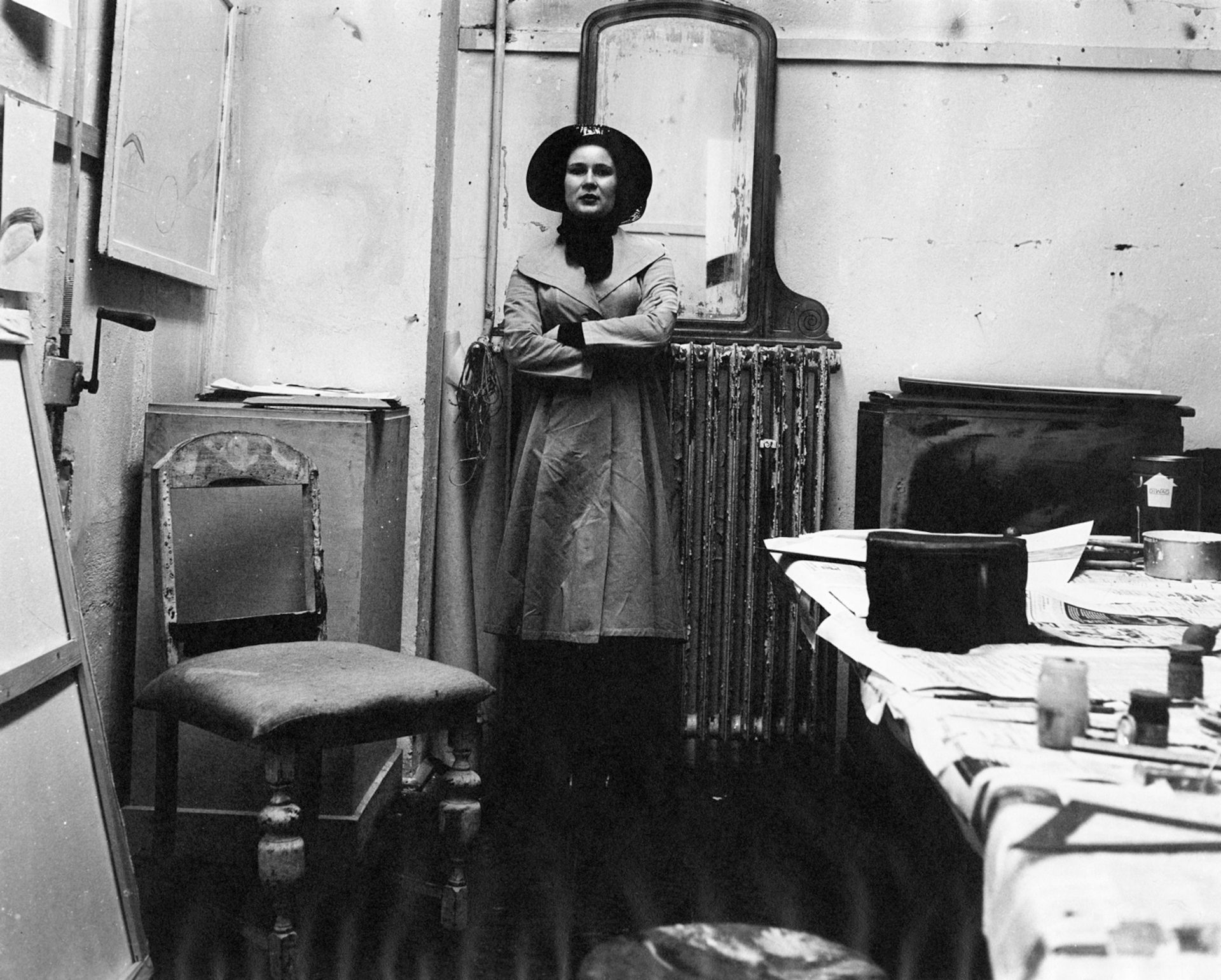 Katharina Sieverding, Klasse Teo Otto, Kunstakademie Düsseldorf, 1966