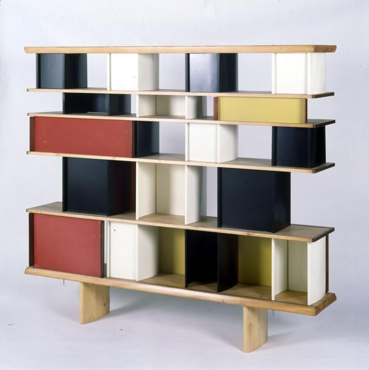 Charlotte Perriand, Bibliothèque Mexique, 1952, Bücherregal, 161 × 183 x 30,5 cm