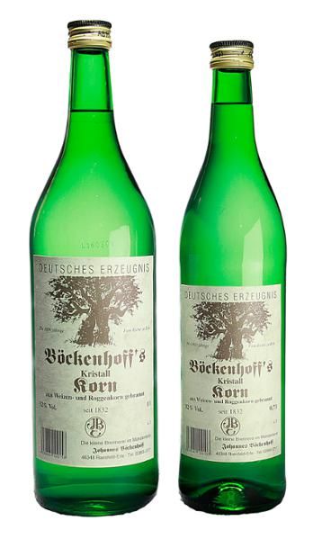 Böckenhoff's Kristall Korn ist aus Weizen- und Roggenkorn gebraut