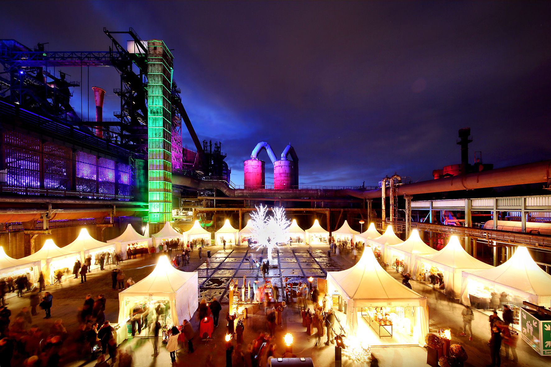 Lichtermarkt Landschaftspark Duisburg-Nord