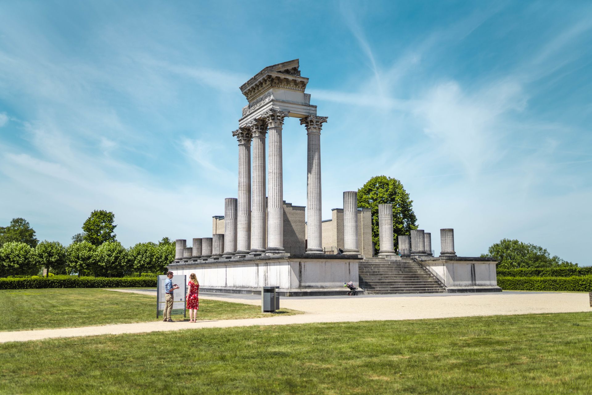 Der LVR-Archäologische Park Xanten mit Römermuseum zeigt das Leben der Römer von vor 2.000 Jahren