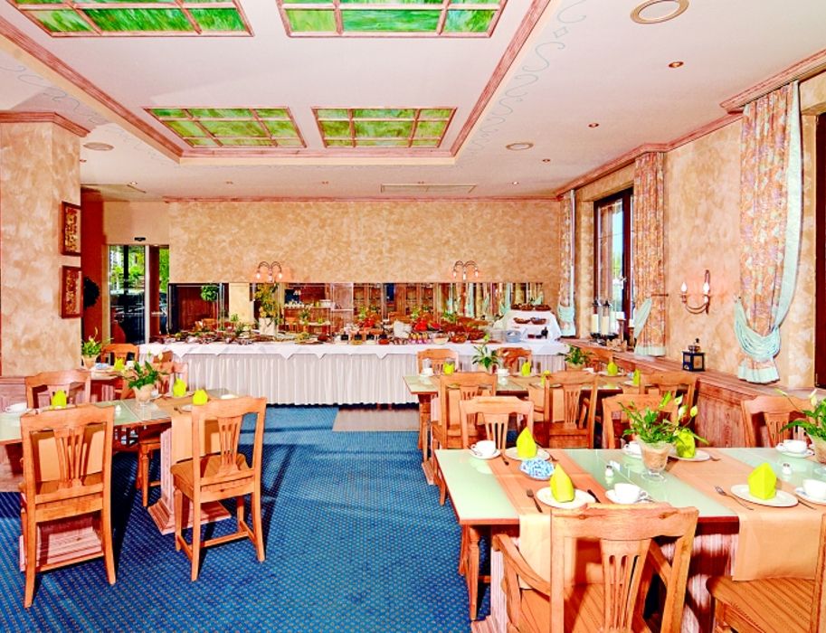 Frühstücksraum im Hotel Victoria