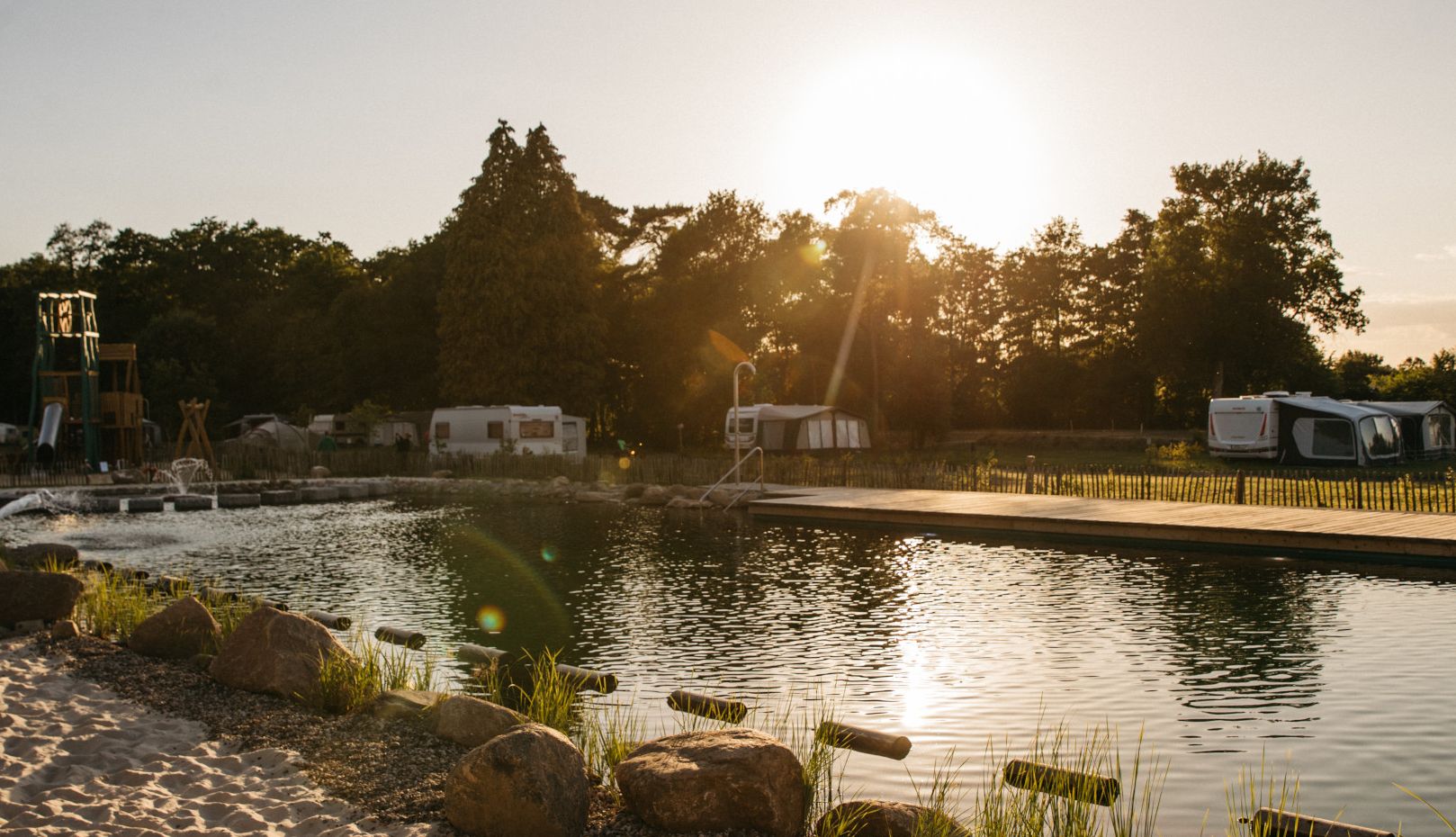 Naturpool im Naturpott Borkenberge, Münsterland