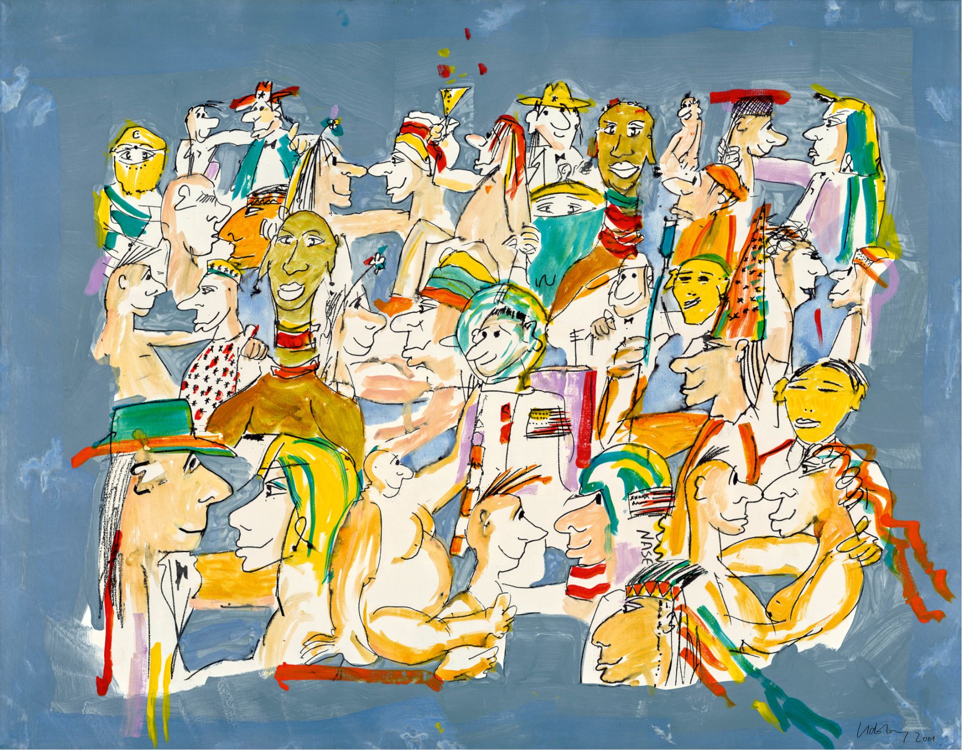 Menschenfamilie I, 2001