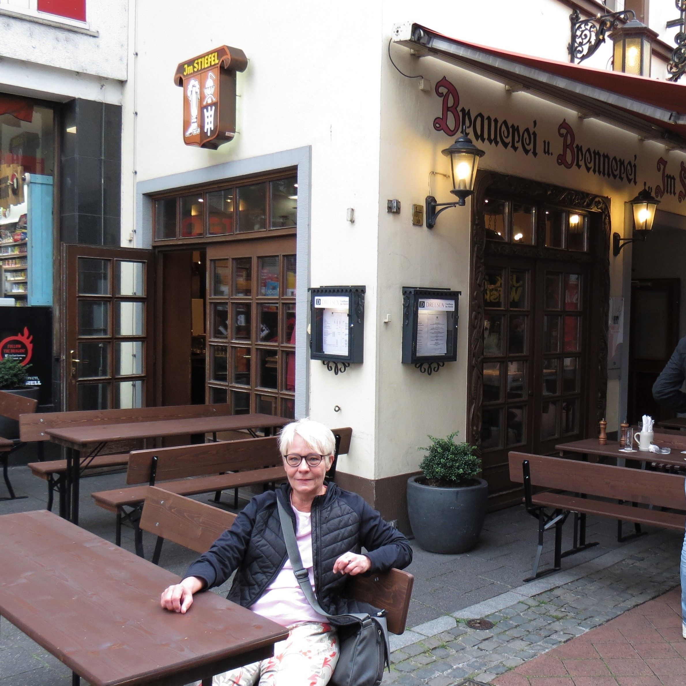 Anja Luckas in der Brauerei und Gaststätte "Im Stiefel", Bonn & Rhein-Sieg-Kreis
