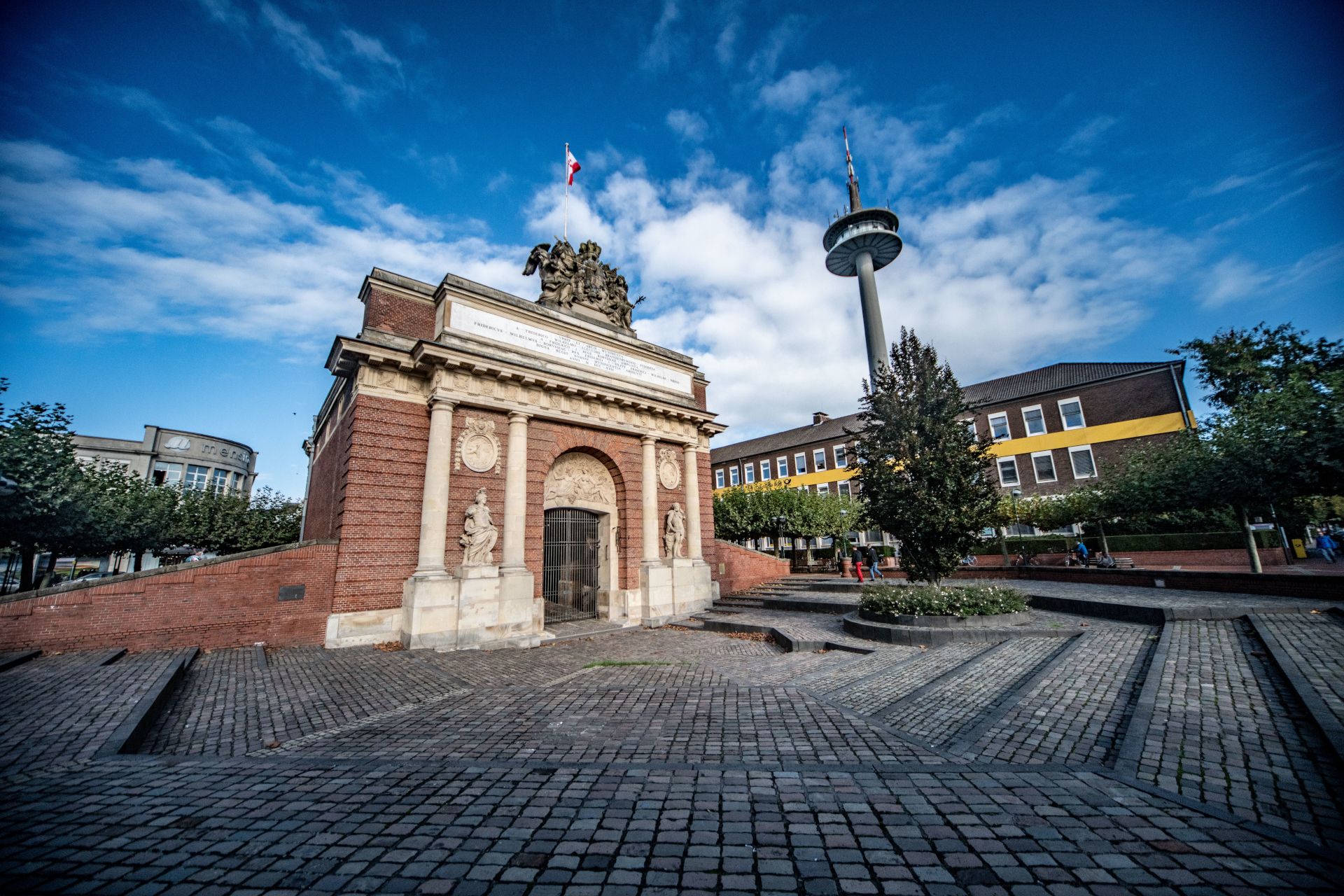 Das Berliner Tor ist das einzig noch erhaltene Stadttor der ehemaligen Stadtbefestigung