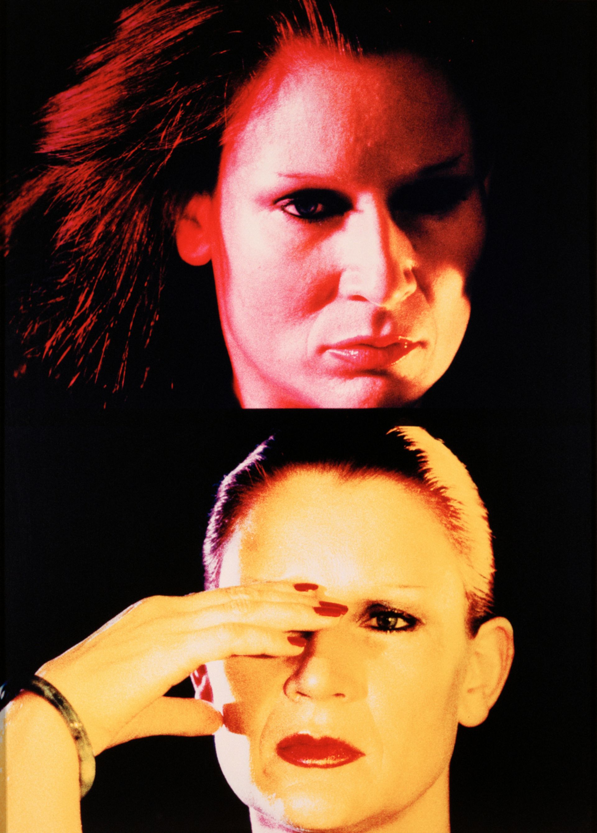 Katharina Sieverding, Nachtmensch VIII/55, 1982, Farbfotografie