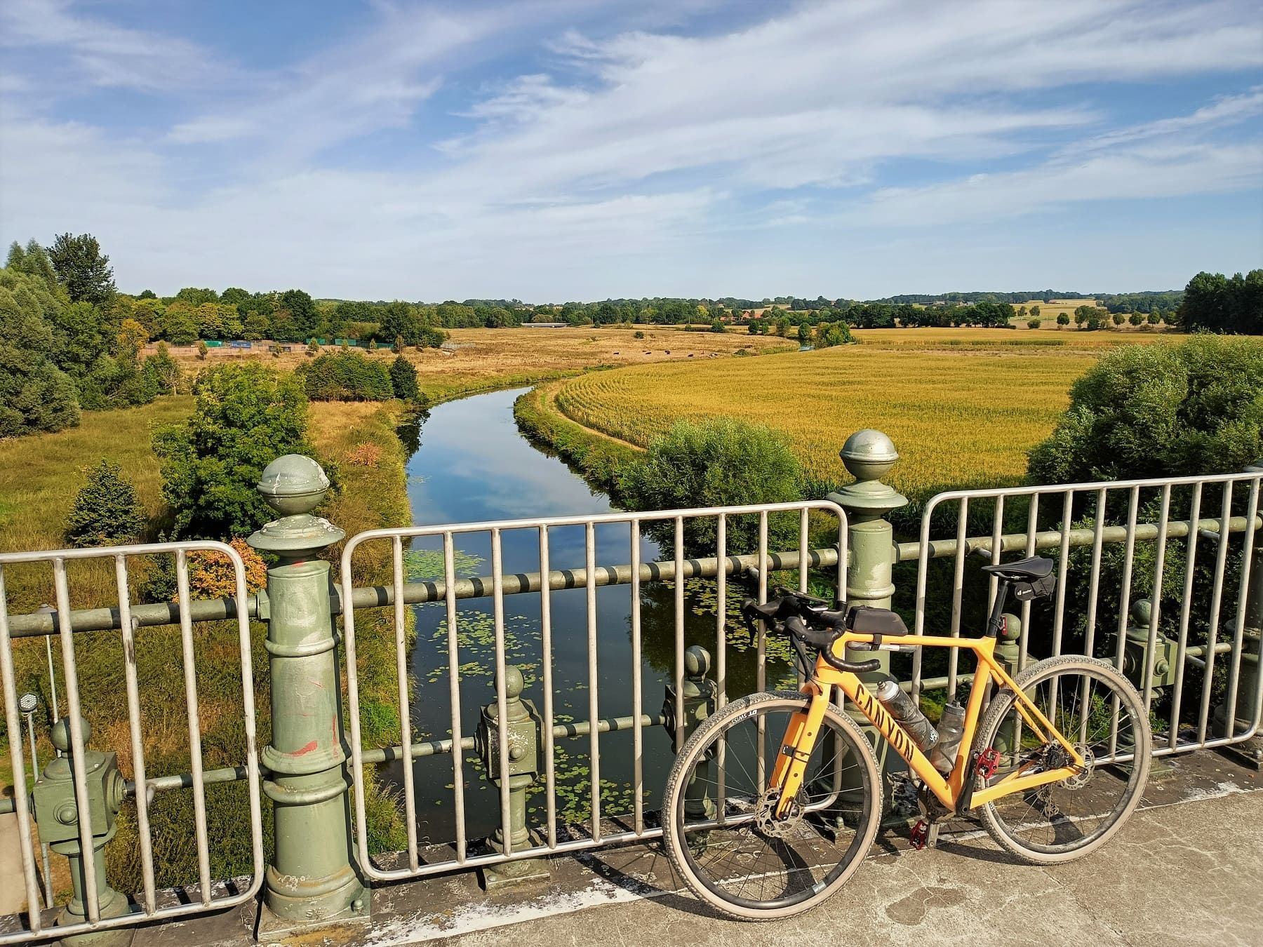 Gravel Transversale Blick ins Münsterland