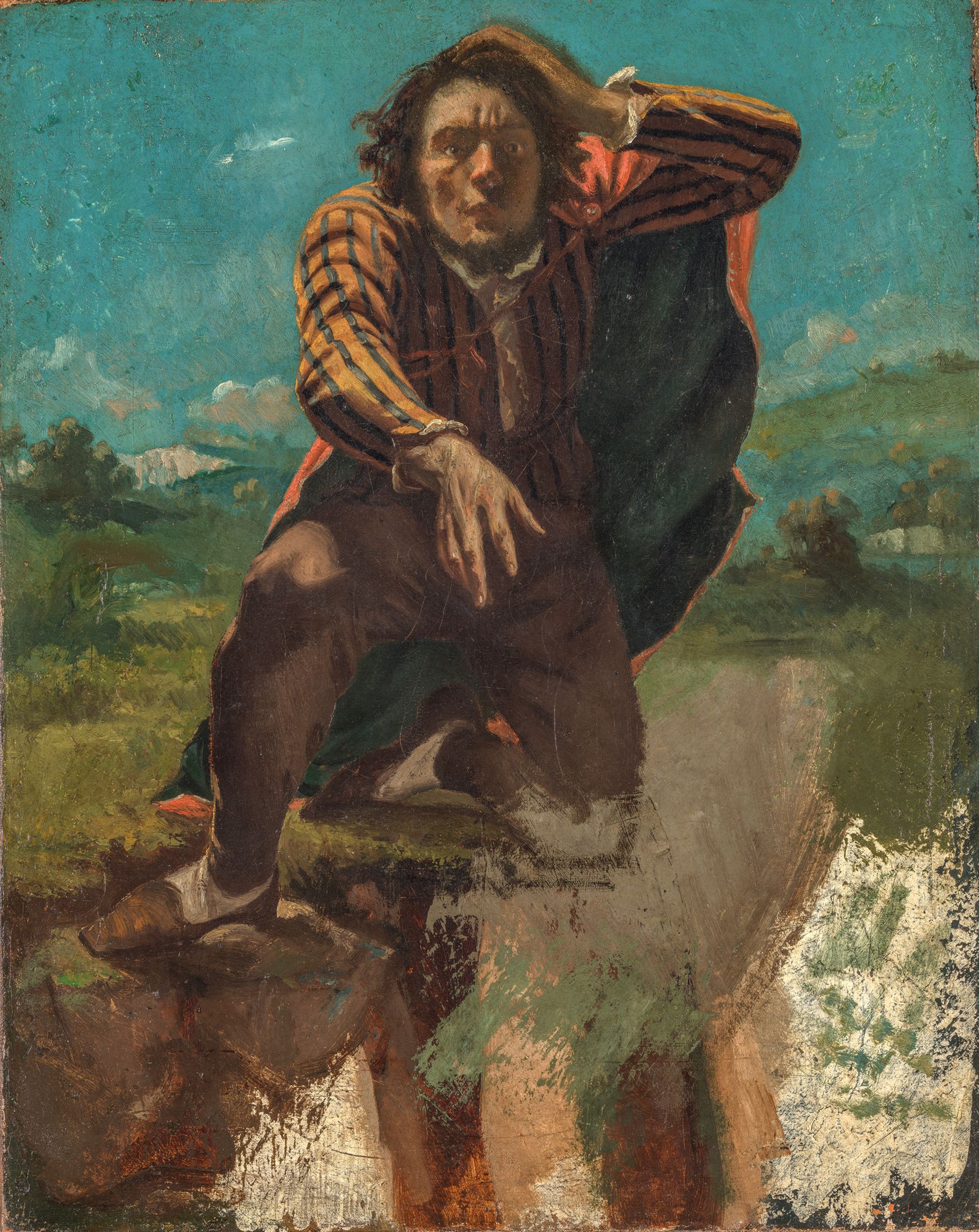 Zur Seite Ich, Gustave Courbet