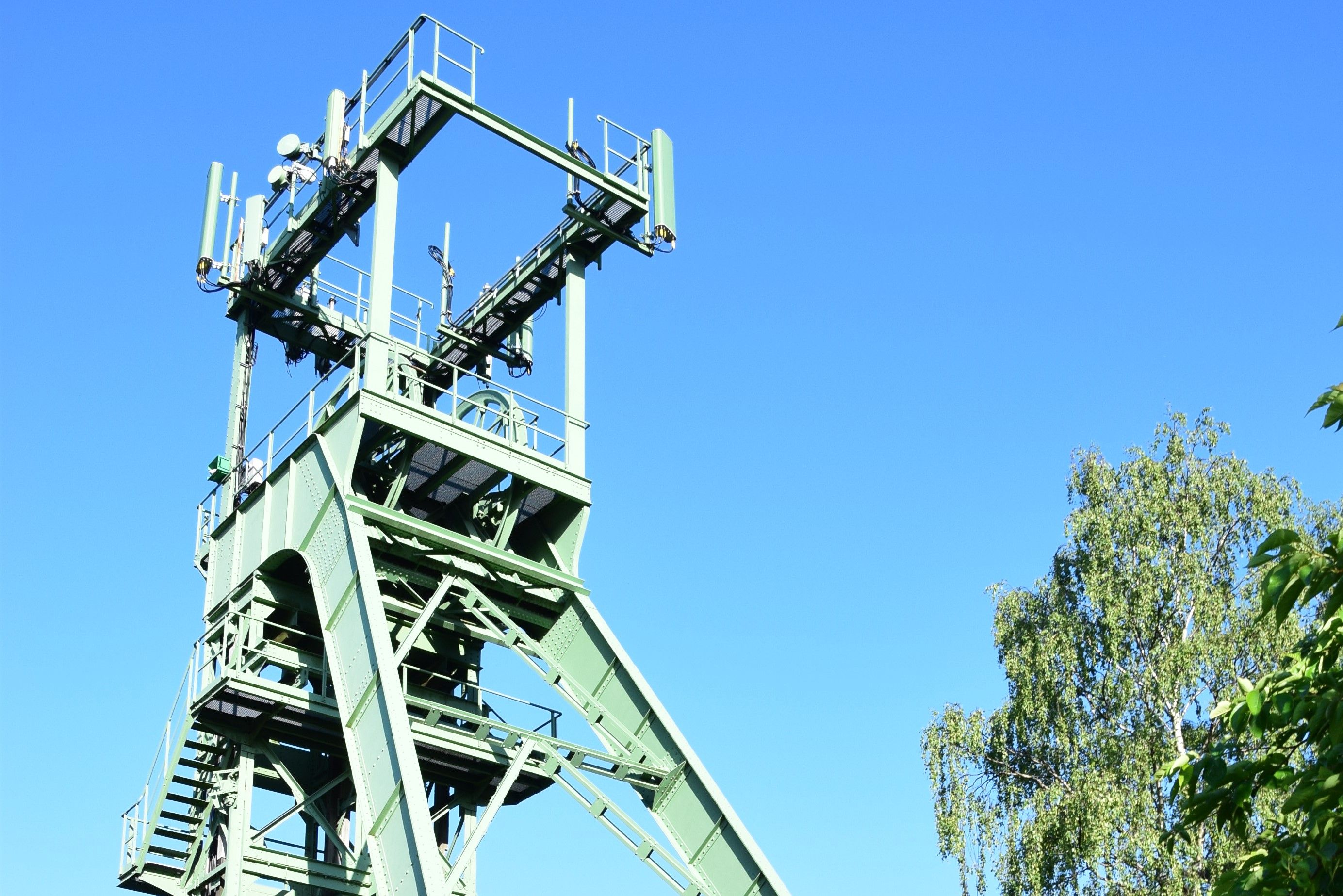 Förderturm am Lüderich