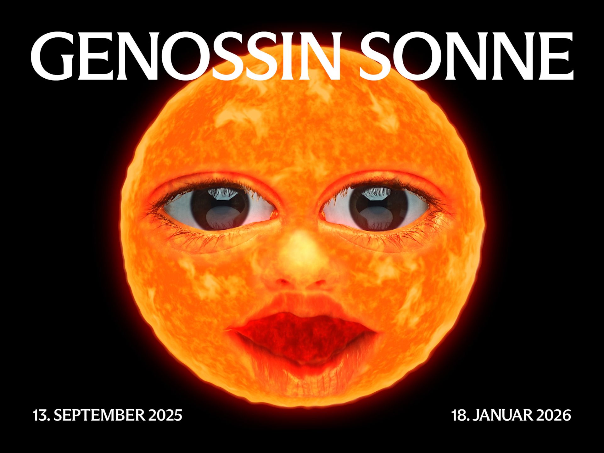 Die Ausstellung Genossin Sonne hinterfragt, wie sich kosmische Phänomene mit politischen und sozialen Bewegungen verschränken