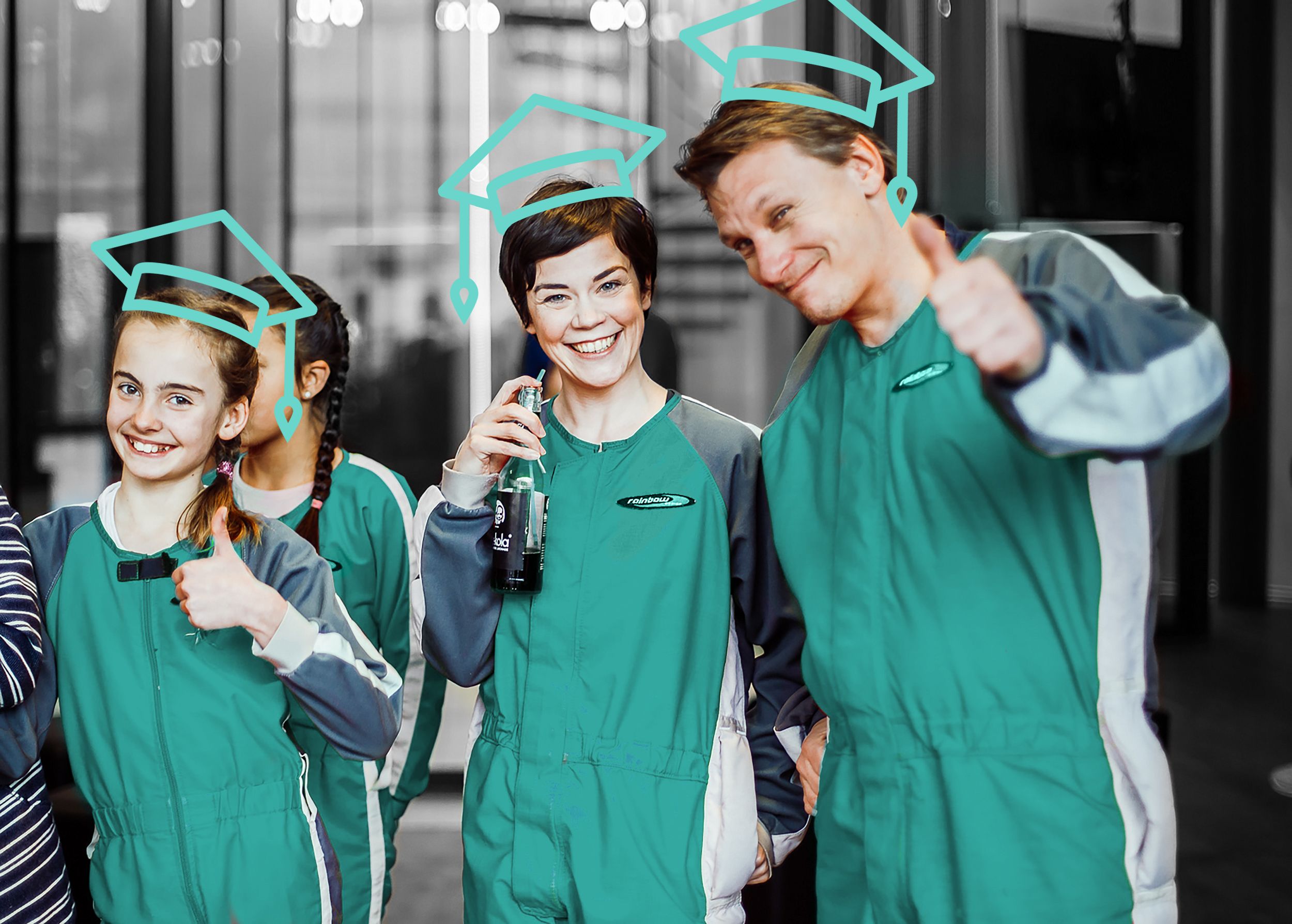Indoor Skydiving, Bottrop, Diplom
