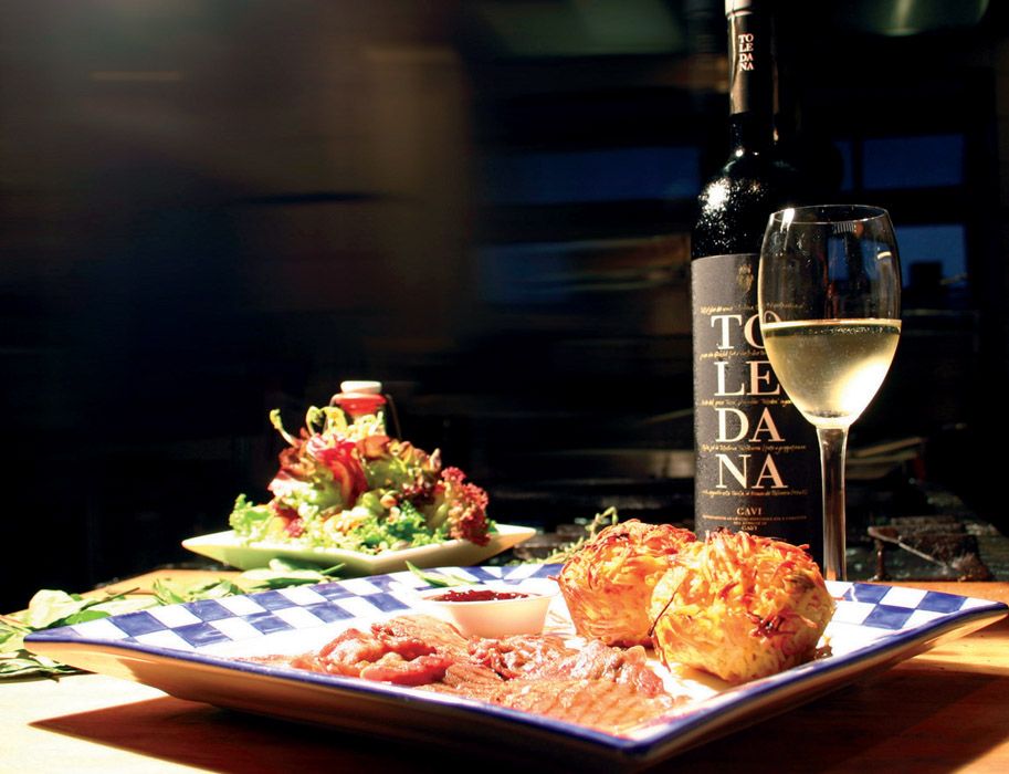 Zur Schlemmertouren-Pauschale gehört auch ein 3-Gang-Menü