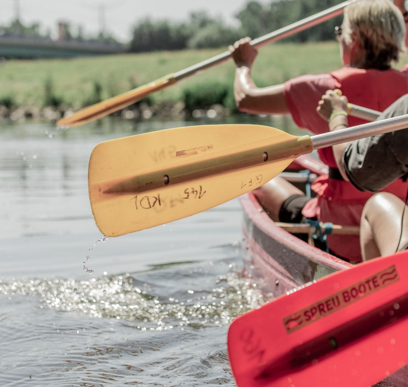 Kanutour auf der Ruhr, Ruhrgebiet