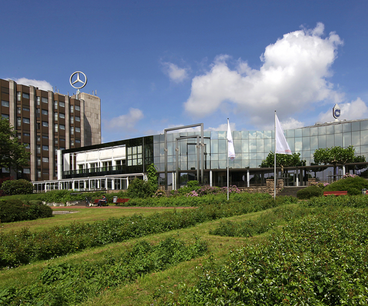 Außenaufnahme Kongresszentrum und Hotel Westfalenhalle Dortmund, © KHC Westfalenhallen GmbH