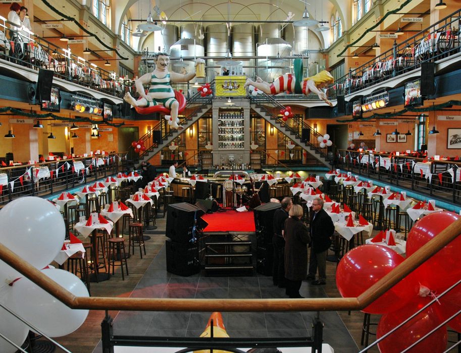 Jährliche finden auch mehrere Großveranstaltungen im Wuppertaler Brauhaus statt