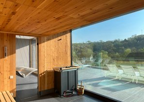 Zirbenholz Sauna, © DIEDRICH Wellnesshotel & Spa