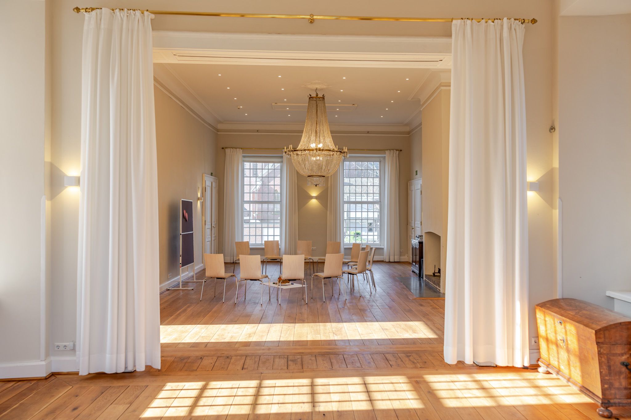 Schloss Hertefeld - Kaminsaal -