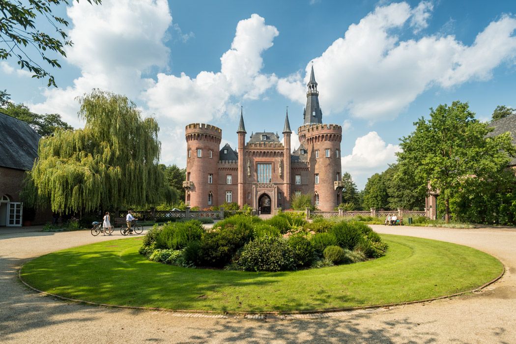 Blick auf Schloss Moyland