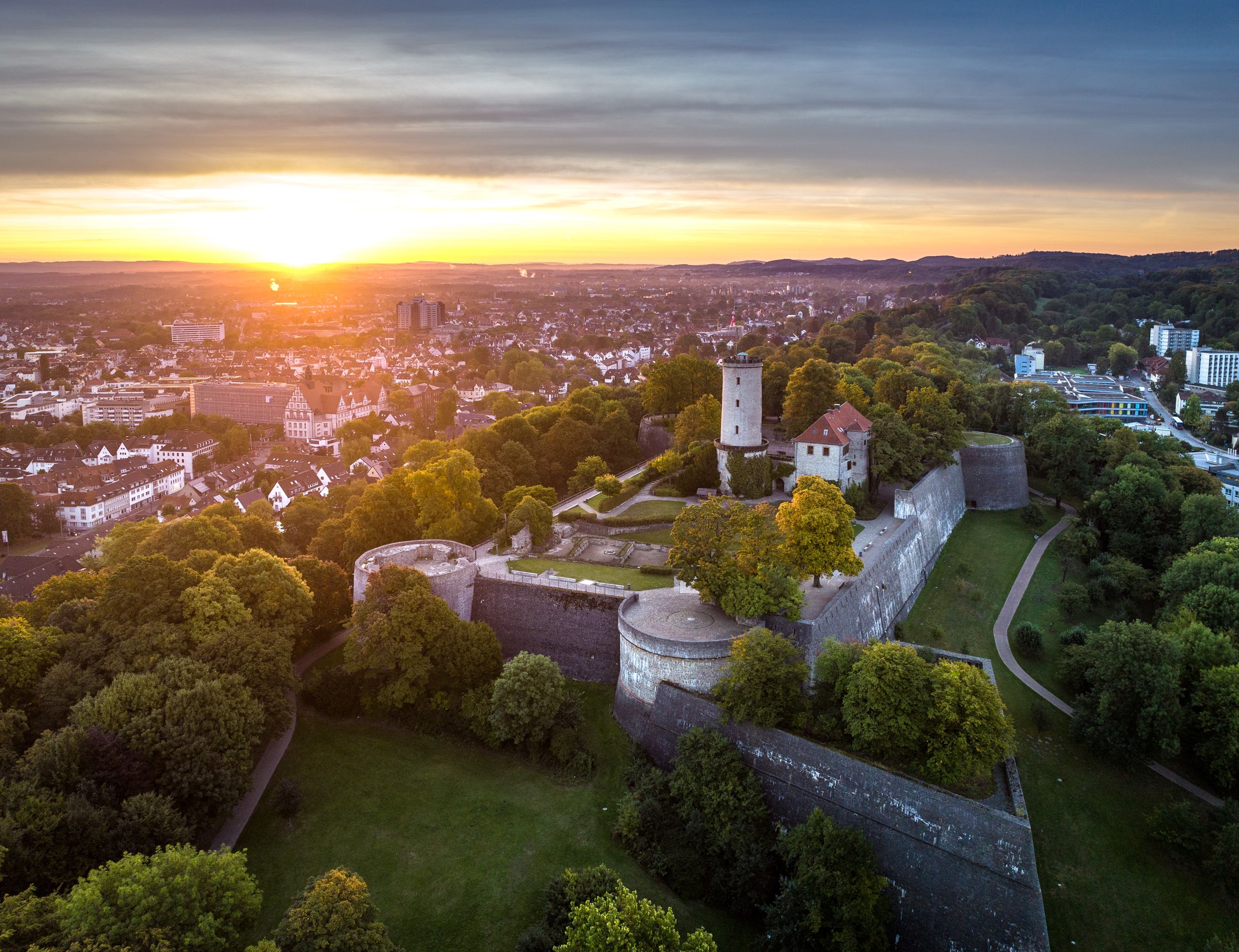 Die Sparrenburg in Bielefeld