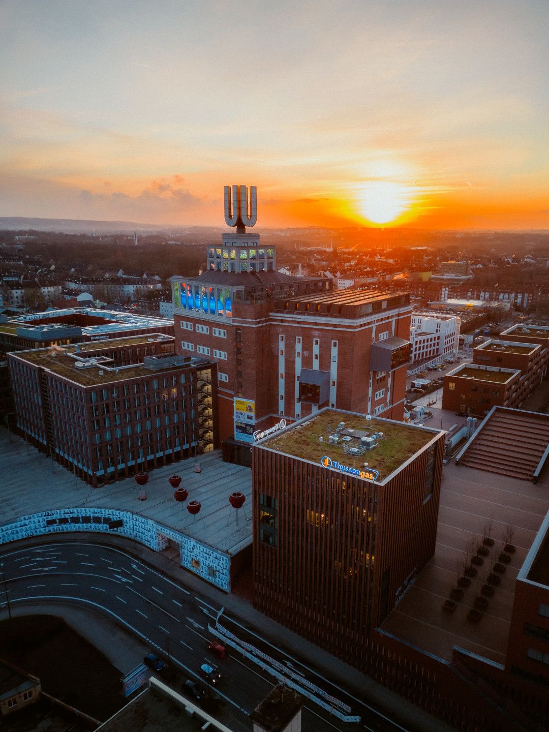 Johannes Höhn, Tourismus NRW e.V., Citypanorama der Stadt Dortmund mit Blick auf das Dortmunder U, Ruhrgebiet