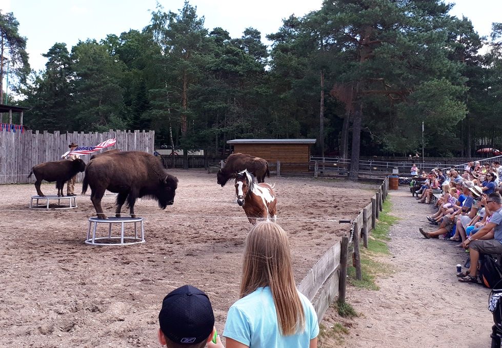 Westernshow im Safariland Stukenbrock in Schloß Holte-Stukenbrock