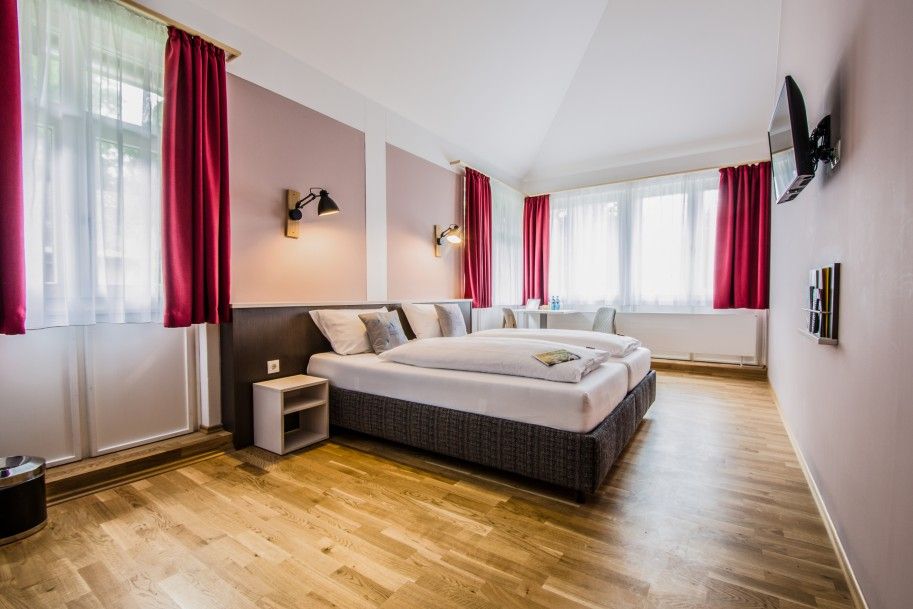 Doppelzimmer JUFA Hotel Koenigswinter Bonn